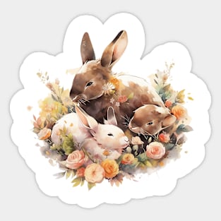 bunnies Sticker